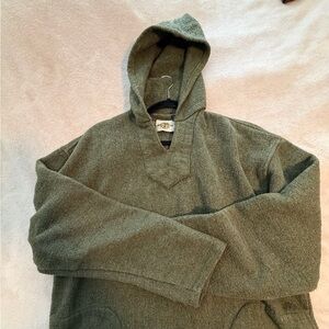 Earth Ragz Hooded XL Baja Forest Green Pullover